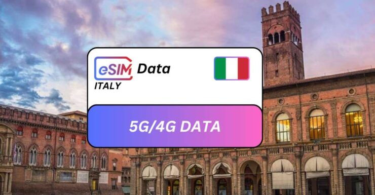 From Bologna: Italy Esim Tourist Roaming Data Plan - Highlights of the Esim Data Plan