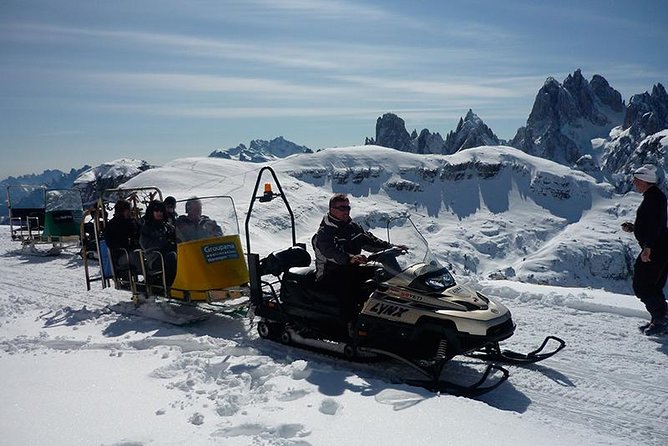 From Bolzano - Snowmobile Sledding and The Great Dolomites Road Private Tour - Private Guide and Experienced Driver