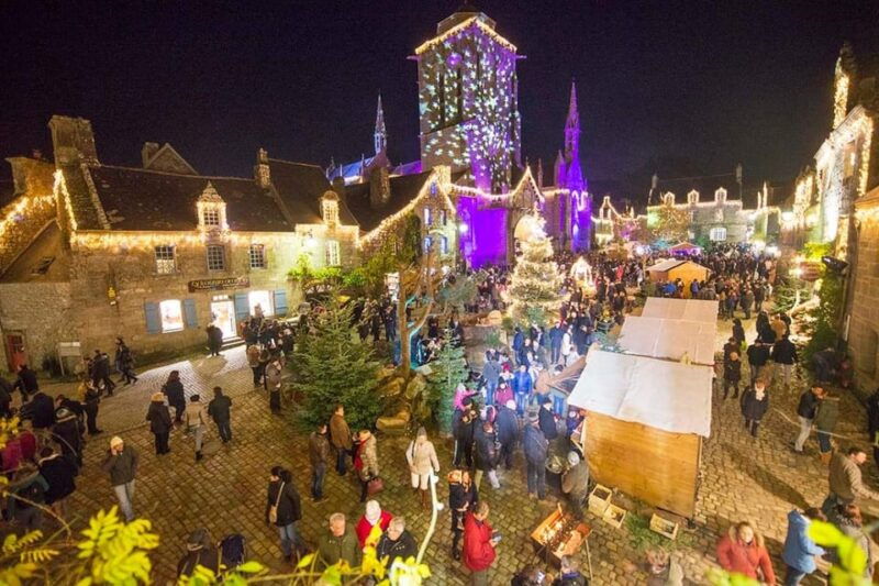 From Brest: Locronan Christmas Market and Douarmenez Tour - Itinerary Details