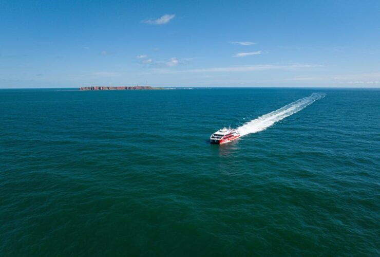 From Brunsbüttel: Catamaran Trip to Cuxhaven - Experience Highlights