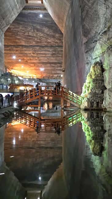 From Bucharest: Dracula's tomb & Largest Salt Mine in Europe - Exploring the Slinic Prahova Salt Mine