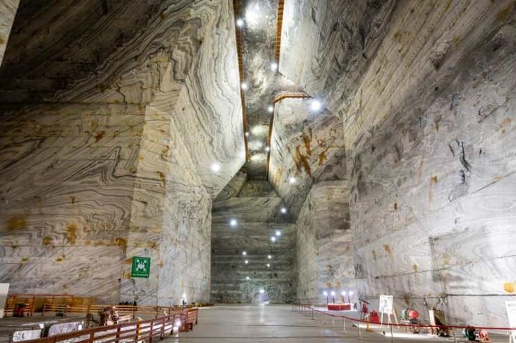 From Bucharest: Largest Salt Mine In Europe and Peles Castle - Exploring the Salt Mine