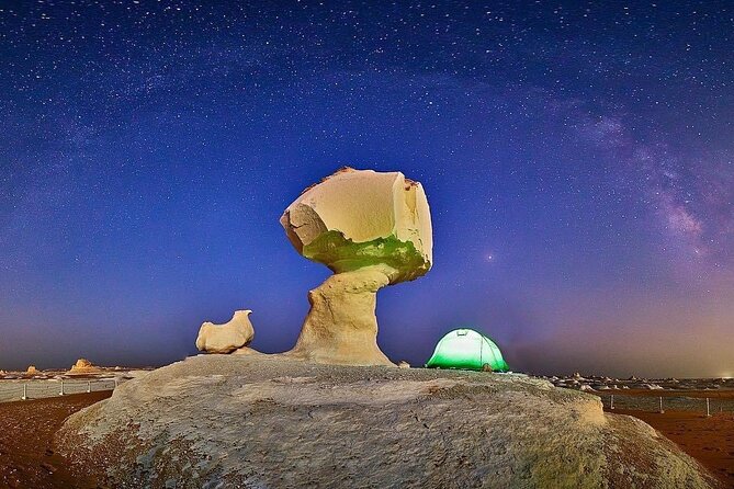 From Cairo: Black & White Deserts With Crystal Mountains Tour at Baharia Oasis - Highlights