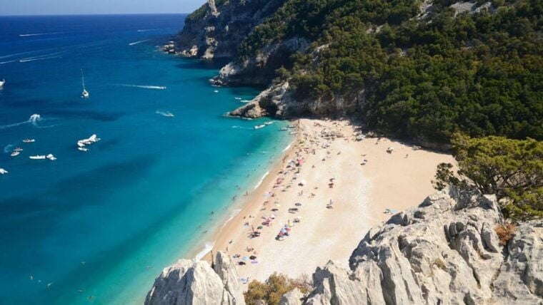 From Cala Gonone: motorboat trip in the Gulf of Orosei - The Itinerary: Beaches, Swims, and Scenic Stops  