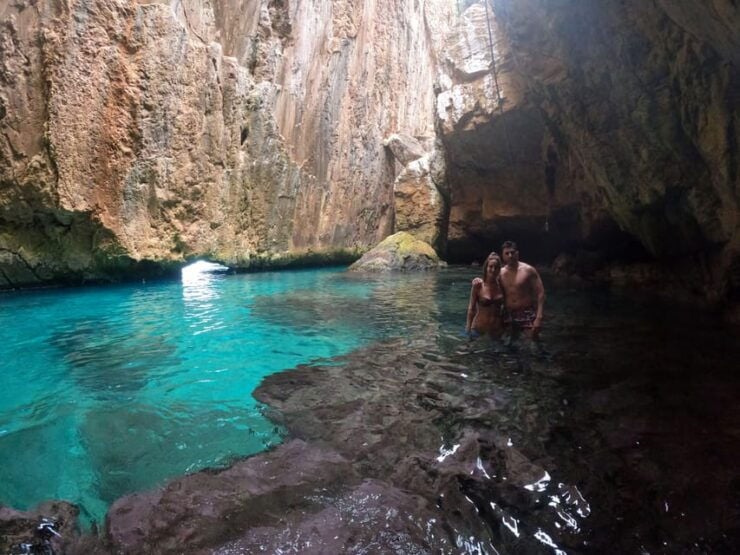 From Cala Moraig: Fish Cave and Cala Testos Kayaking Tour - Location and Duration
