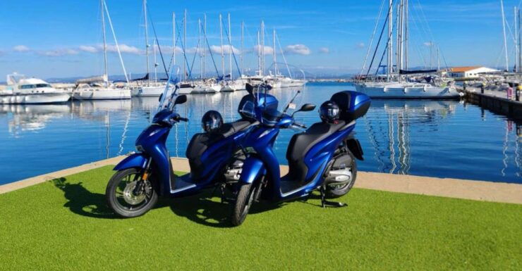 From Calasetta: Scooter Hire on the Island of Santantioco - Activity Details