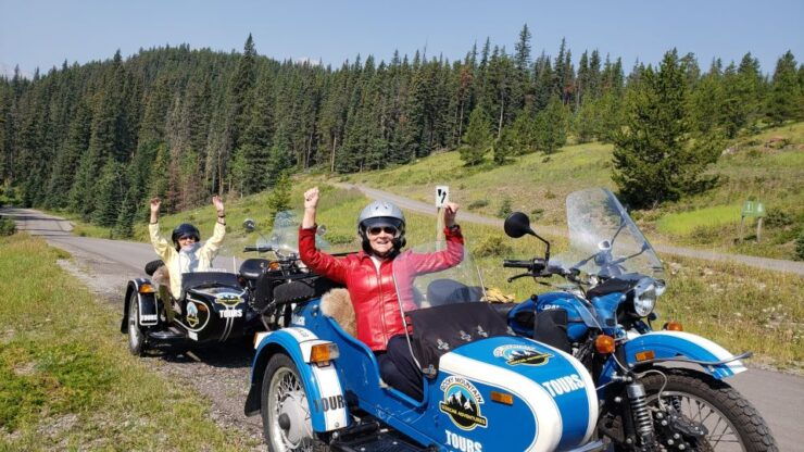 From Calgary: High Spirits Adventure in a Sidecar Motorcycle - Activity Details