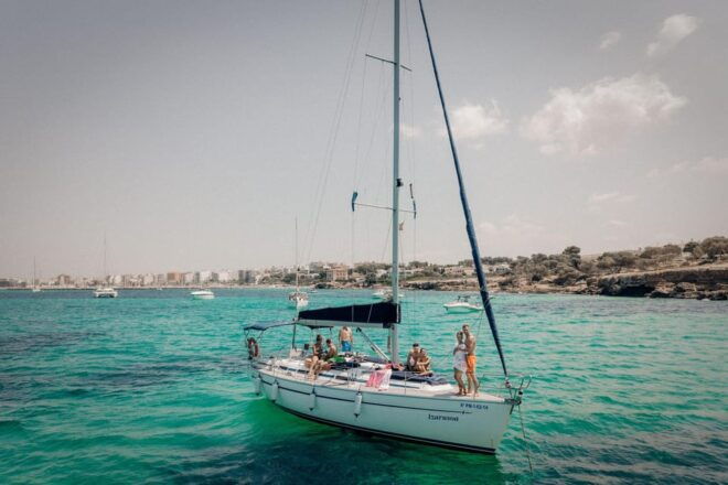 From Can Pastilla : Sailing Boat Trip With Food & Drinks - Stops and Activities
