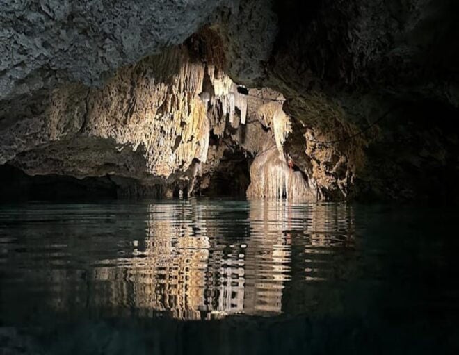 From Cancun: Cave and Open Cenote - Trained Staff and Included Amenities