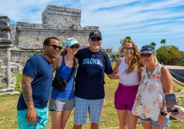 From Cancun: Coba, Tulum, Cenote, and Playa Del Carmen Tour - Swim in Cenote Kuxtal