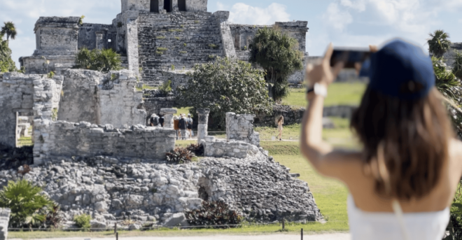 From Cancun: Day Trip to Tulum and Mariposa Cenote - Buffet Meal Option