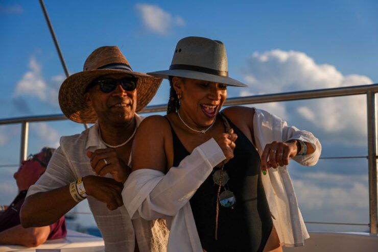 From Cancún: Isla Mujeres Sunset Catamaran Cruise - Activity Details
