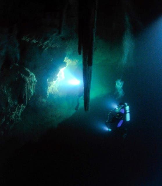 From Cancun: Kin Ha & Hells Bells Cenote Diving Experience - Cenote Kin Ha Dive Site