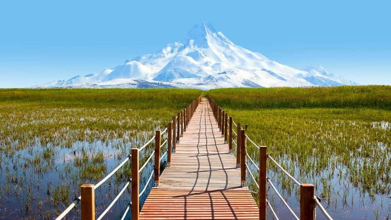 From Cappadocia: Sultan Marshes Area & Waterfall Tour - Lunch in Güney Village