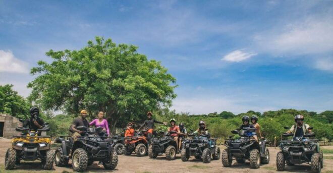 From Cartagena: Tierra Bomba Island Guided ATV Tour - The Sum Up
