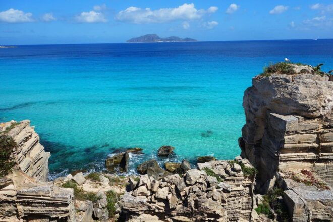 From Castellammare: Favignana and Levanzo Boat Cruise - Favignana Exploration
