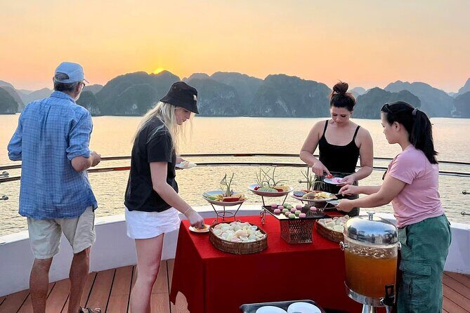 From Cat Ba: Breathtaking Lan Ha Bay Sunset on Luxury Cruise - The Itinerary in Detail