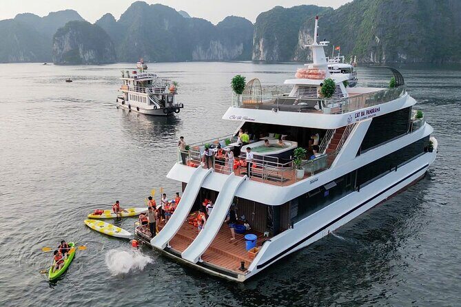 From Cat Ba Island Explore Lan Ha Bay with D'Charme Luxury Cruise - An In-Depth Look at the Tour