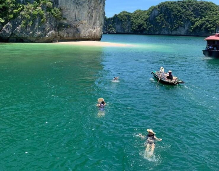 From Cat Ba Island: Full Day Boat Tour Lan Ha & Halong Bay - Itinerary Highlights