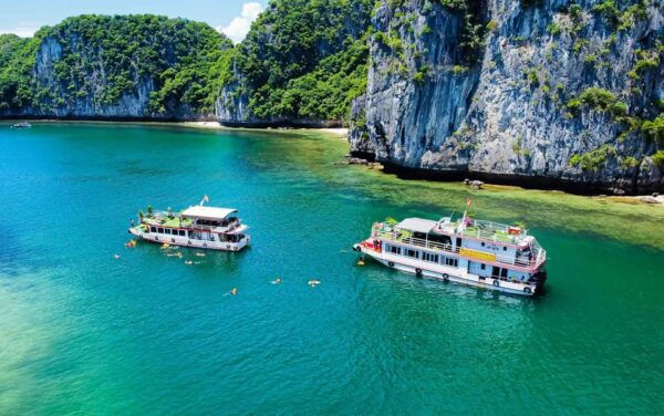 From Cat Ba Island: Full Day Boat Tour Lan Ha & Halong Bay - Kayaking and Swimming Activities