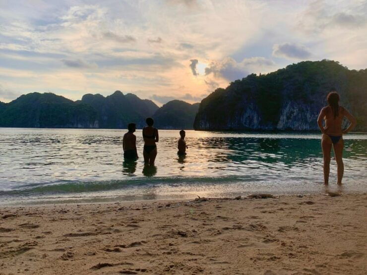 From Cat Ba Island : Sunset , Swimming & Kayaking Lan Ha Bay - Detailed Itinerary