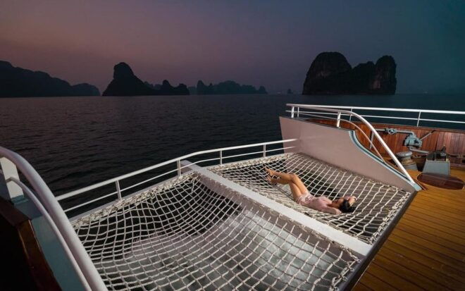 From Cat Ba Islands: Explore Floating Village, Beach, Kayak - Relaxing at Van Boi Beach