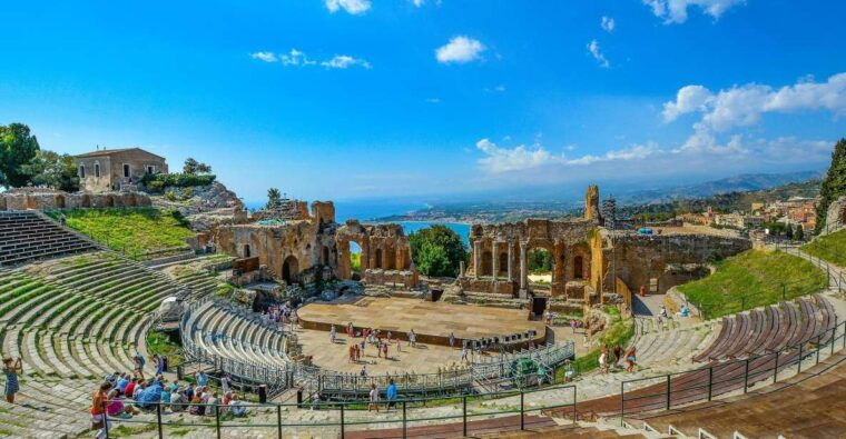 From Catania: Taormina, Isola Bella & Castelmola Tour - Transportation and Accessibility