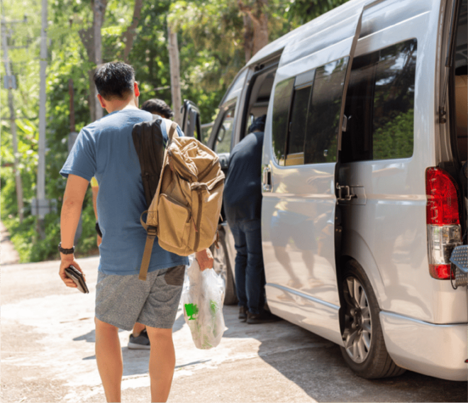 From Caye Caulker: One Way Share Transfer to Bacalar - Ferry Ride Experience