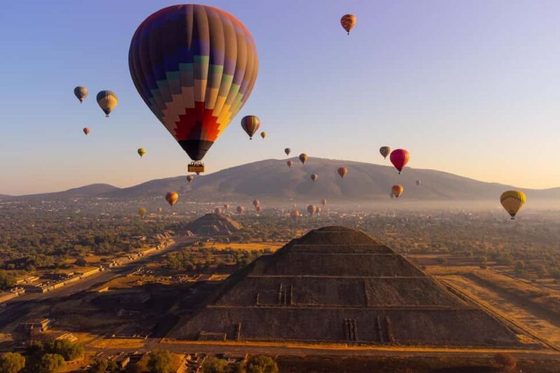From CDMX: Teotihuacan Hot Air Balloon Ride & Optional Tours - The Experience and What to Expect