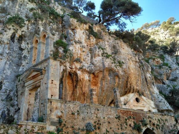 From Chania: Ag.Triada & Katholiko Monasteries | Hermit Cave - Optional Wine Tasting