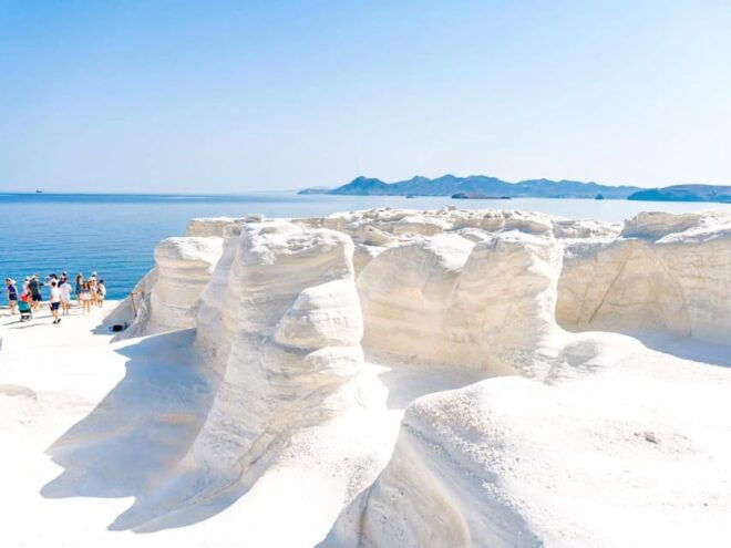 From Chania: Day Tour to Milos Island With Ferry Tickets - Exploring Plaka