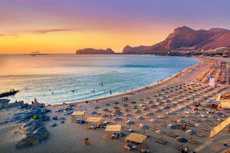 From Chania: Falassarna Sunset Escape! Free Sunbeds ! - Good To Know