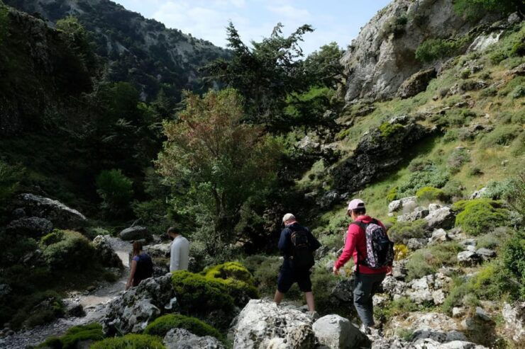 From Chania: Imbros Gorge Hike & Libyan Sea Relaxation - Itinerary Breakdown