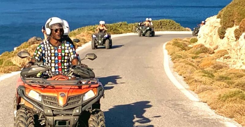 From Chania/Platanias: Quad safari with Hotel transfer - Good To Know