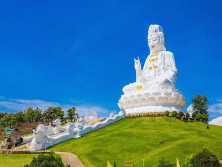 From Chiang Mai: Chiang Rai 1DAY Tour With Driver - Nine-Story Pagoda and Giant Guan Yin Statue (Wat Huay Pla Kang)