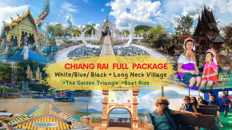From Chiang Mai: Chiang Rai Temples +The Golden Triangle - Itinerary Highlights