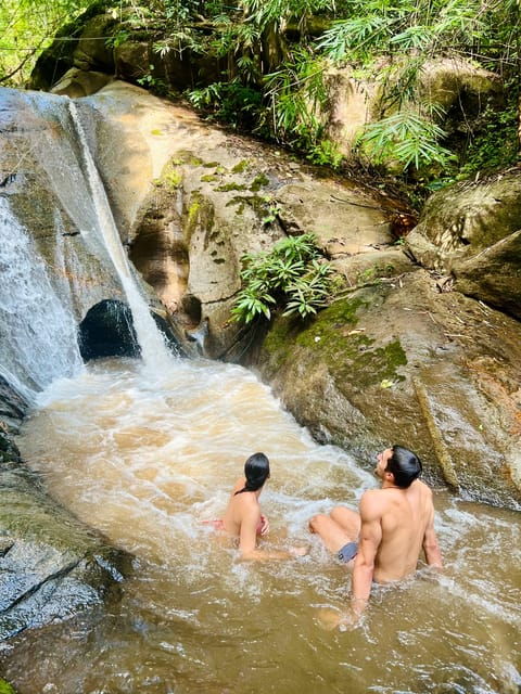 From Chiang Mai: Waterfall, Tubing, & Elephant Half-Day Tour - Key Points
