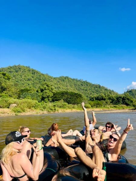 From Chiang Mai: Waterfall, Tubing, & Elephant Half-Day Tour - Booking Information