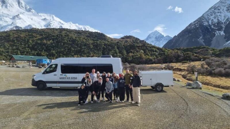 From Christchurch: Mount Cook & Lake Tekapo Day Tour & Lunch - Tasman Glacier Walk: An Ice Age Experience