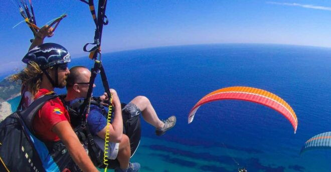 From City of Side: Alanya Tandem Paragliding W/ Beach Visit - Flight Experience Description