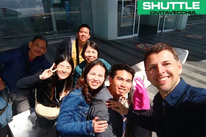 From Civitavecchia Cruise Port to FCO 1-8 People - Good To Know