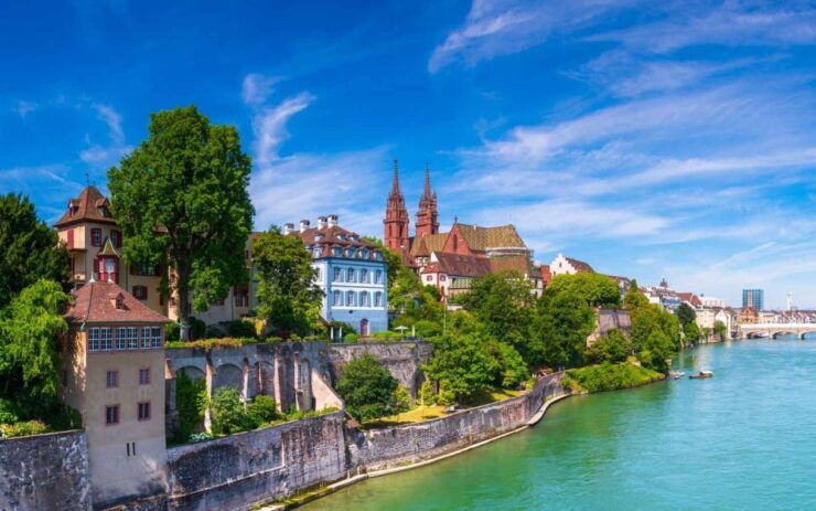 From Colmar: 3 Villages in France, Germany, and Switzerland - Basel: A Riverside Gem in Switzerland