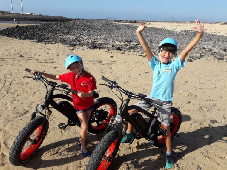 From Corralejo: Fuerteventura Guided E-Bike/E-scooter Tour - Riding Fat Tire E-Bikes and E-Scooters