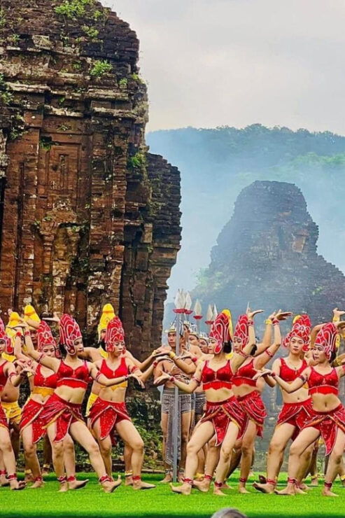 From Da Nang: My Son Sanctuary and Rice Paper Making Tour - Itinerary Highlights