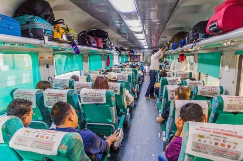 From Delhi/Agra: Confirmed Express Train Ticket Delhi - Agra - The Experience: A Practical Guide to the Delhi-Agra Train Journey