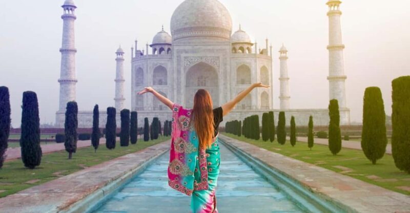 From Delhi/Agra: Taj Mahal Tour with Rental Saree Experience - The Experience Breakdown
