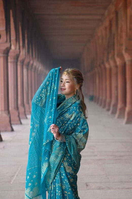 From Delhi/Agra: Taj Mahal Tour with Rental Saree Experience - The Sum Up