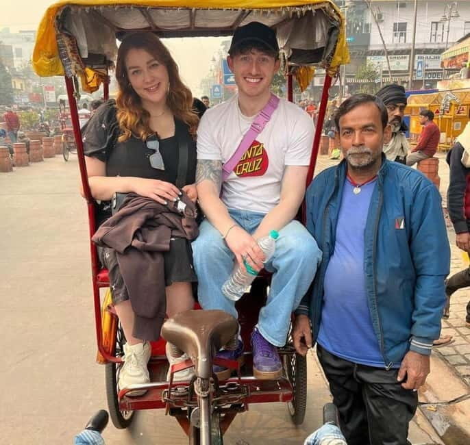 From Delhi: Hawa Mahal and City Palace Guided Tour by Car - Outside Jal Mahal: A Photogenic Moment