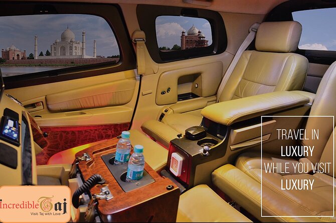 From Delhi: Luxury Taj Mahal Day Tour By Audi / BMW/ Mercedes - Tour Inclusions