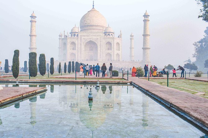 From Delhi: Private Taj Mahal Sunrise & Sunset 2-Day Tour - The Sum Up